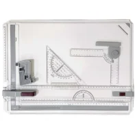 Tablero de Dibujo Técnico A3 Profesional - Mesa de Dibujo con Paralela