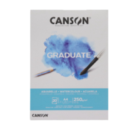 Block de Dibujo Canson Graduate A4 – 250g (20 Hojas)