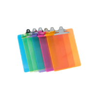 Tablero de acrilico transparente A5 - colores