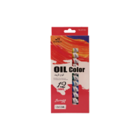 Set de Pinturas al Óleo (12 colores x 12ml)
