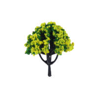 Árbol Amarillo en Miniatura 6 cm - Bolsa de 25 Pcs