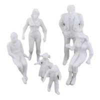 Persona Blanca En Escala 1:25 - Bolsa 50 Und