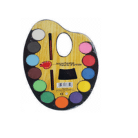 Paleta de Acuarelas Chica- 12 Colores Vibrantes