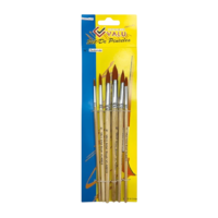 Pincel Redondo VALU - Pack de 6 unidades