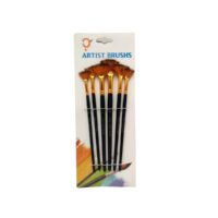 Pinceles Abanico Artist Brush – Pack x 6 Tamaños