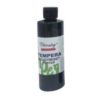 Tempera negra - Frasco 250ML
