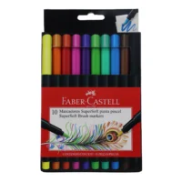 Plumón Supersoft Faber Castell x50 piezas