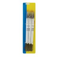Pincel Leiner Valu para Detalle y Precisión – Set x6 Unidades (#00)