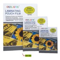 Mica para enmicado A4 125 micrones  x100 hj