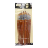 Pincel MARTA sintético Redondo – Pack de 13 unidades