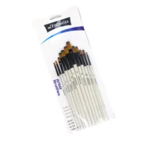Pincel Blanco sintético Plano – Pack 12 de unidades