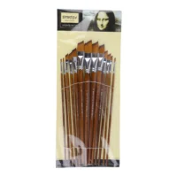 Pincel MARTA sintético Biselado – Pack de 13 unidades