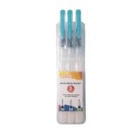 Pincel de Agua con Depósito Celeste - Set de 3 Piezas