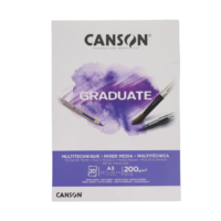 Block canson grad.mix media A3 200gr x20 hojas