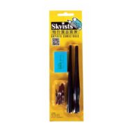 Set de 2 Mangos de Plumilla + Kit de Puntas y Borrador