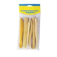 Estecas de Plástico x6 Unidades - Set para Modelado, Porcelana Fría, Arcilla y Fondant