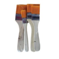 Set de 4 brochas Planas Profesionales