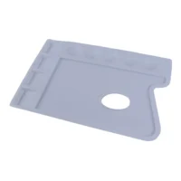Paleta de Pintura Plástica Cuadrada Chica - Blanca