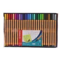 Rotulador point 88 Stabilo x 25 piezas