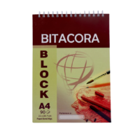 Bitacora A4 90 gr x90 hojas - unidad