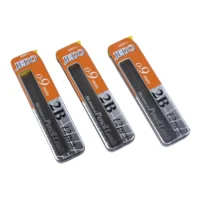 Mina 0.9mm 2B x12 piezas 2BPl004