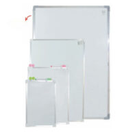 Pizarra Blanca Magnética Doble Cara 60x90 cm