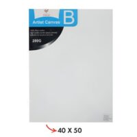 Lienzo 100% algodón 280gms Importado (40x50 cm)