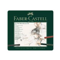 Set lápiz x21 Faber Castell PITT monochrome