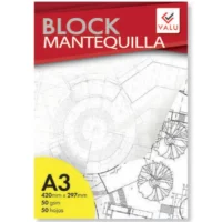 Block Papel Mantequilla Valu A3 de 50 gsm