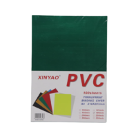 Mica para anillado A4 valu verde x 100 hojas