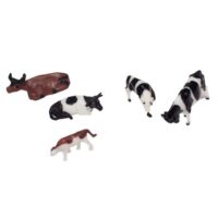 Vaca en escala 1:87 miniatura - Bolsa 25 und