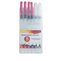 Pincel de agua Rosa – 6 piezas