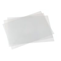 Plancha de PVC Transparente (Mica) - 70x100 cm | 500 Micrones