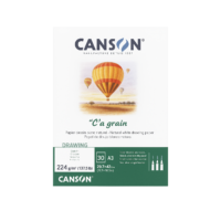 Block de Dibujo Canson Cagrain A3 – 224g (30 Hojas)
