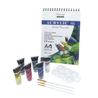 Set Maestro de Arte Chivalry: Bloc de Acuarela A4 + Kit de Pintura y Caballete