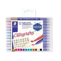 Rotulador Calligraphy Staedtler x12 piezas