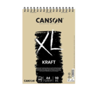 Block canson kraft A4 90gr x60 hojas