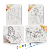 Kit de Pintura en Lienzo 30×40 cm – Diseños Variados