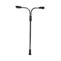 Poste x2 metal escala 1:100 - unidad