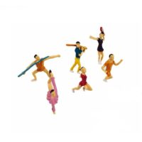 Persona deportista miniatura- escala 1:75 - Bolsa 25 und