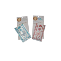 Stickers glitter para rostro - Bolsa 12 und