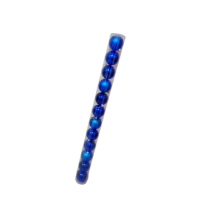Bolas Navideñas Azul - Set x 12 piezas (8 cm)