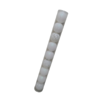 Bolas Navideñas Blanco - Set x 9 piezas (10 cm)