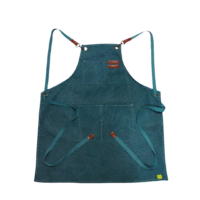 Mandil para pintar lona adulto - Verde jade