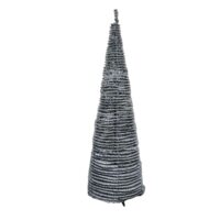 Árbol de Navidad Plegable Pino Nevado Verde 2.40 m