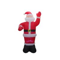 Inflable Navideño Santa Claus “Saludo” 2.40 mt