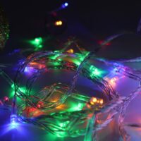 Luz lineal 300L cable transparente – Multicolor