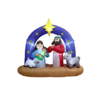 Inflable Nacimiento de Jesús 2.40 mt