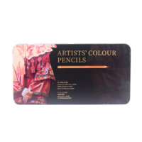 Lápices de Colores Polícromos en Estuche de Lata Premium - Set de 120 Piezas