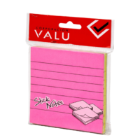 Notas Adhesivas cuadrado Rayadas – Pack Multicolor